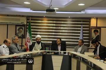 تکریم و معارفه مسئول جدید بسیج جامعه پزشکی مرکز رازی